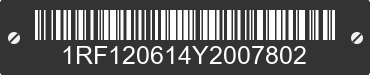 2000 ROADMASTER Incomplete Vehicle Chassis 1RF120614Y2007802 VIN decoded
