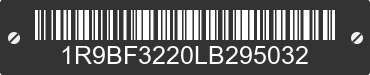 2020 ROLLINGSTAR MANUFACTURING Rollingstar Manufacturing, Inc. 1R9BF3220LB295032 VIN decoded