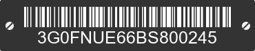 2011 SAAB 9-4x 3G0FNUE66BS800245 VIN decoded