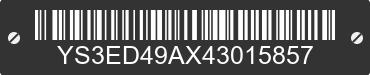 2004 SAAB 9-5 YS3ED49AX43015857 VIN decoded