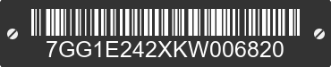 2019 SALVATION TRAILERS Salvation Trailers 7GG1E242XKW006820 VIN decoded