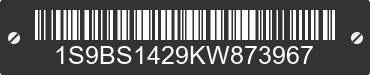 2019 SHADOW TRAILERS Shadow Trailers 1S9BS1429KW873967 VIN decoded
