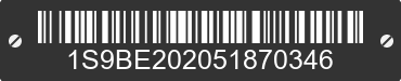 2005 SHARP MFG. Sharp MFG. LLC. 1S9BE202051870346 VIN decoded