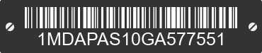 2016 SHORELAND'R ShoreLand'r 1MDAPAS10GA577551 VIN decoded