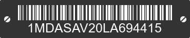 2020 SHORELAND'R ShoreLand'r 1MDASAV20LA694415 VIN decoded