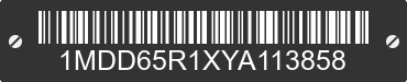 2000 SHORELAND'R ShoreLand'r 1MDD65R1XYA113858 VIN decoded