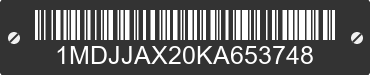 2019 SHORELAND'R ShoreLand'r 1MDJJAX20KA653748 VIN decoded