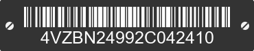 2002 SPARTAN MOTORS CHASSIS Mountain Master (MM) 4VZBN24992C042410 VIN decoded