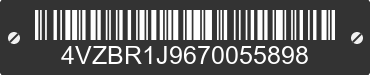 2007 SPARTAN MOTORS CHASSIS Mountain Master (MM) 4VZBR1J9670055898 VIN decoded