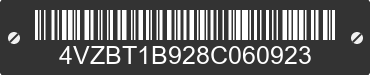 2008 SPARTAN MOTORS CHASSIS Mountain Master (MM) 4VZBT1B928C060923 VIN decoded