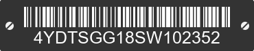 2025 SPRINGDALE Springdale 4YDTSGG18SW102352 VIN decoded