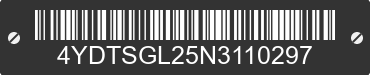 2022 SPRINGDALE Springdale 4YDTSGL25N3110297 VIN decoded
