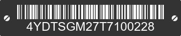 2026 SPRINGDALE Springdale 4YDTSGM27T7100228 VIN decoded