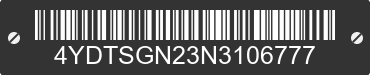 2022 SPRINGDALE Springdale 4YDTSGN23N3106777 VIN decoded