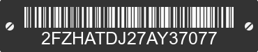 2007 STERLING TRUCK L7500 series 2FZHATDJ27AY37077 VIN decoded