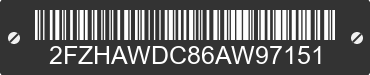 2006 STERLING TRUCK L8500 series 2FZHAWDC86AW97151 VIN decoded