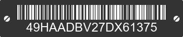 2007 STERLING TRUCK SC8000 49HAADBV27DX61375 VIN decoded