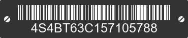 2005 SUBARU Baja 4S4BT63C157105788 VIN decoded