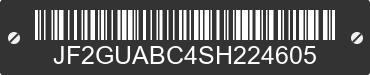 2025 SUBARU Crosstrek JF2GUABC4SH224605 VIN decoded