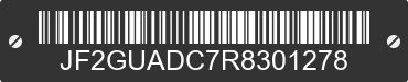 2024 SUBARU Crosstrek JF2GUADC7R8301278 VIN decoded