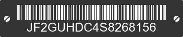 2025 SUBARU Crosstrek JF2GUHDC4S8268156 VIN decoded