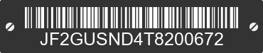 2026 SUBARU Crosstrek JF2GUSND4T8200672 VIN decoded
