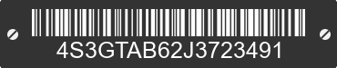 2018 SUBARU Impreza 4S3GTAB62J3723491 VIN decoded