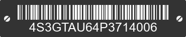 2023 SUBARU Impreza 4S3GTAU64P3714006 VIN decoded