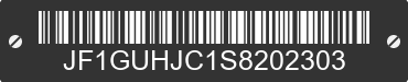 2025 SUBARU Impreza JF1GUHJC1S8202303 VIN decoded
