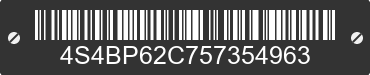 2005 SUBARU Outback 4S4BP62C757354963 VIN decoded