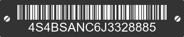2018 SUBARU Outback 4S4BSANC6J3328885 VIN decoded