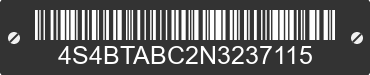 2022 SUBARU Outback 4S4BTABC2N3237115 VIN decoded