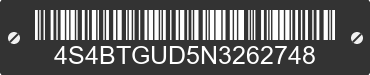 2022 SUBARU Outback 4S4BTGUD5N3262748 VIN decoded