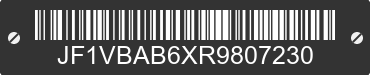 2024 SUBARU WRX JF1VBAB6XR9807230 VIN decoded