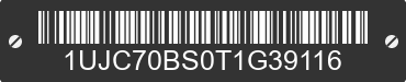 2026 SUNDANCE 28 DB 1UJC70BS0T1G39116 VIN decoded