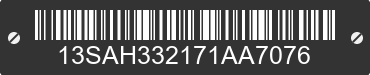 2007 SUNDOWNER Sunlite 13SAH332171AA7076 VIN decoded