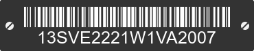 1998 SUNDOWNER ValueLite 13SVE2221W1VA2007 VIN decoded