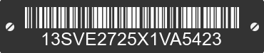 1999 SUNDOWNER ValueLite 13SVE2725X1VA5423 VIN decoded