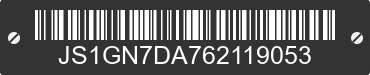 2006 SUZUKI GSX-R600 JS1GN7DA762119053 VIN decoded