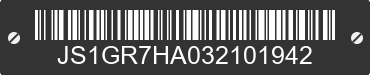 2003 SUZUKI GSX-R750K JS1GR7HA032101942 VIN decoded