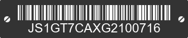 2016 SUZUKI GSX-S1000FA JS1GT7CAXG2100716 VIN decoded
