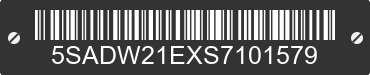2025 SUZUKI KingQuad 5SADW21EXS7101579 VIN decoded