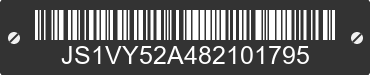 2008 SUZUKI VL1500 / VL1500T JS1VY52A482101795 VIN decoded