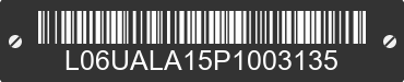 2023 TAIZHOU NEBULA POWER CO., LTD MODEL A L06UALA15P1003135 VIN decoded