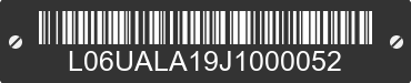 2018 TAIZHOU NEBULA POWER CO., LTD MODEL A L06UALA19J1000052 VIN decoded
