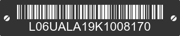 2019 TAIZHOU NEBULA POWER CO., LTD MODEL A L06UALA19K1008170 VIN decoded