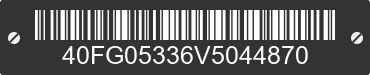 2027 TALBERT TALBERT 40FG05336V5044870 VIN decoded