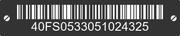 2005 TALBERT TALBERT 40FS0533051024325 VIN decoded