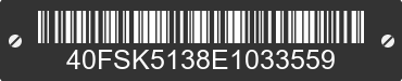 2014 TALBERT TALBERT 40FSK5138E1033559 VIN decoded