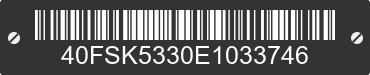 2014 TALBERT TALBERT 40FSK5330E1033746 VIN decoded